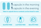 M+ Male Fertility Support Supplement | Supporting Sperm Health, Motility & Count | Men’s Conception Support | Daily Capsules | 60 caps / 30 days