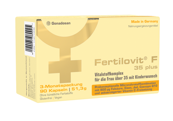 Fertilovit F35 – Advanced Fertility Support for Women Over 35 (30 capsules 1 Month Pack)